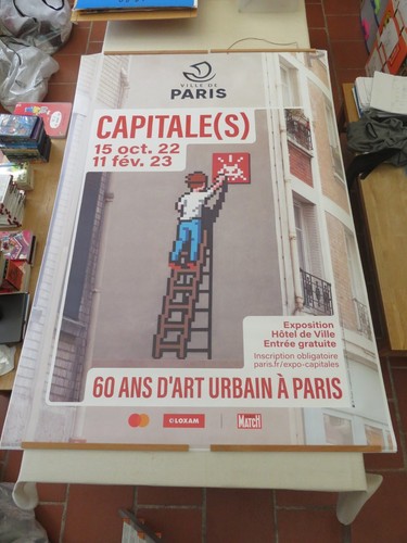 Affiche print space invader - print,