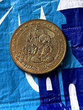 Disney Monnaie de Paris Disneyland 2003 Mickey Castle Chateau Pièce Coin Rare