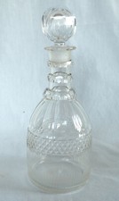 Antique Wine Carafe - Creusot Crystal - 19th Century
