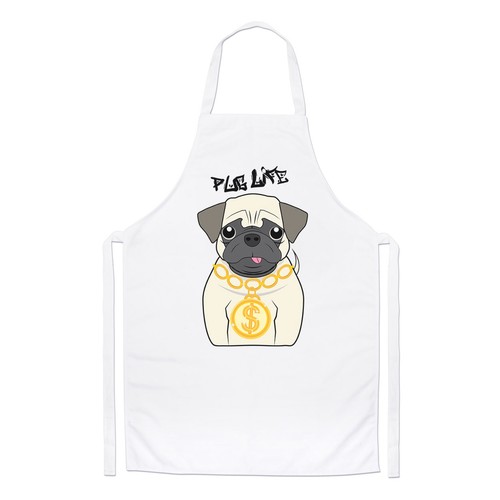 Carlin vie chien chef tablier - carlin,