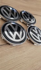 4× centre de roue VW 63mm Cache moyeu de Jante VW Enjoliveurs Capuchons 
