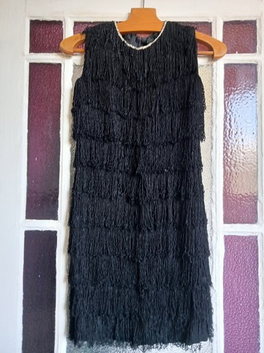 Robe franges charleston - à,