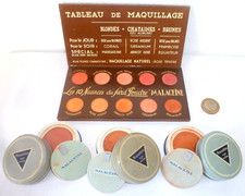 ANCIEN NUANCIER FARDS EN