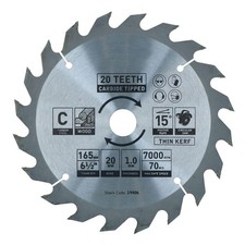 Lame de scie circulaire 165 mm