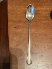 (1) Original Baltimore & Ohio Railroad B&O 7” Iced Tea Spoon By Reed & Barton