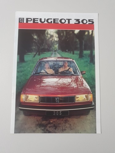 Catalogue peugeot 305 berline - peugeot,