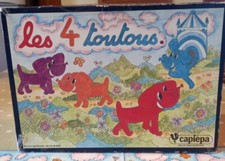 Les 4 Toutous Capiepa Jeux Educatifs Jeu Enfants Vintage 4 A 10 Ans 1978