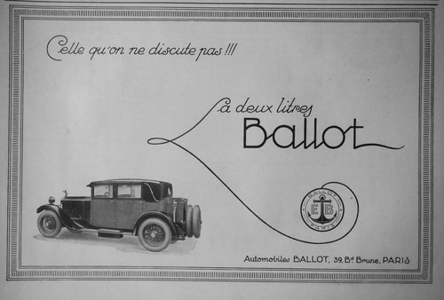 Publicité 1927 deux litres - publicitÉ, la