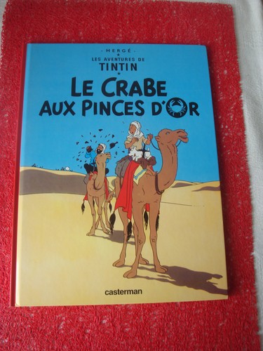 Aventure tintin le crabe - bd, de
