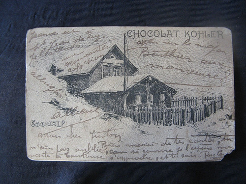 0164 cpa publicite chocolat - "0164",