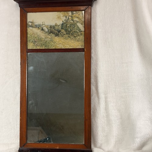 Antique trumeau mirror - antique,