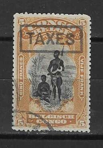 Congo postage due 1915 - 1915,