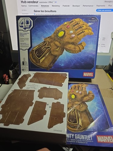 Puzzle infinity gauntlet - puzzle,