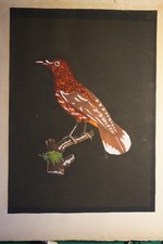 GRAVURE COULEUR GOUACHE