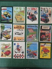 tintin - lot n°1  - CARTE
