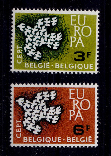 Belgique europe série cept - europe,