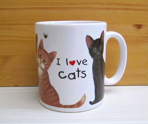 Mug chat chatons - /, i