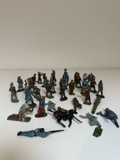 Lot Soldat En Plomb Ancien Jouet Vintage 