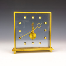 Antique Jaeger LeCoultre Skeleton Mystery Clock - Art Deco