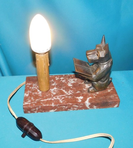 Ancienne lampe chevet - lampe,
