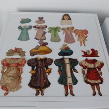Mes poupées à Habiller Vêtements anciens Raphaël Tuck & Sons Fils London XIXe