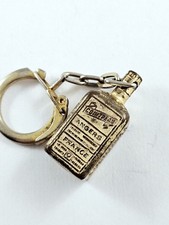 KEYCHAIN - 3D Miniature - COINTREAU Liqueur Bottle - 35mm - Vintage 1960s -