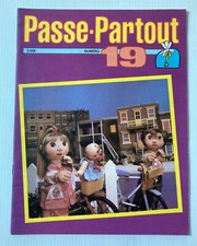 PASSEPARTOUT magazine No 19 Télé Québec 1986  passe-partout