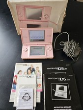 Console Nintendo DS lite rose Pink PAL Complète en boîte 