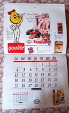 CALENDRIER HUILE ESSO BIDON
