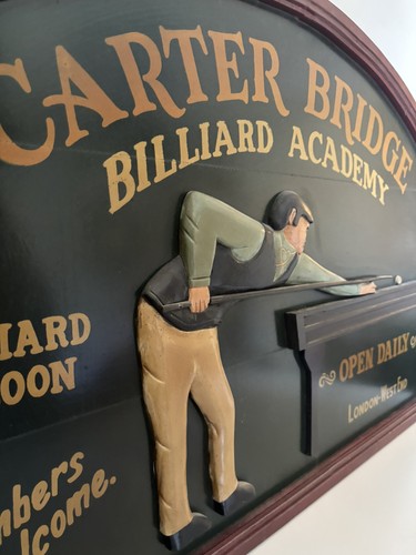 Enseigne vintage billard - enseigne,