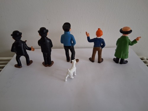 Lot figurines tintin - tintin, et