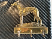 Whippet Plaque Porte Clés/