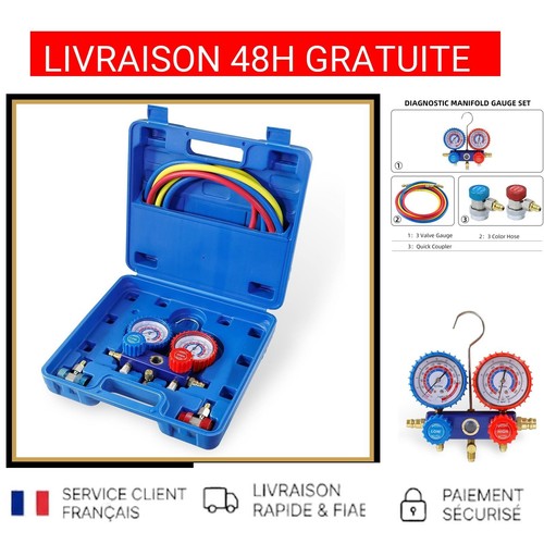Kit manomètre clim - manomètre, auto