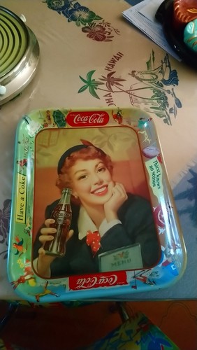 Rare plateau 1949 coca - rare, cola