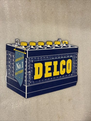 Vintage porcelain delco - vintage,