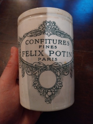 Pot confitures ancien felix - pot, a