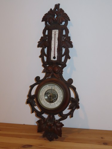 Grand thermomètre baromètre - grand,