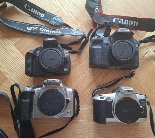Lot appareils photo reflex - appareils,