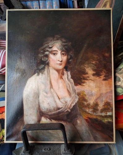 Huile sur toile portrait - portrait, de