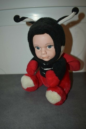 Peluche bebe coccinelle
