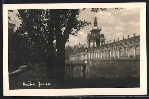 Carte postale dresde chenil - postale,