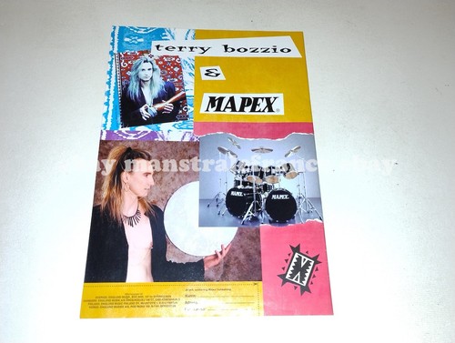 Terry bozzio zappa mapex drums - zappa,