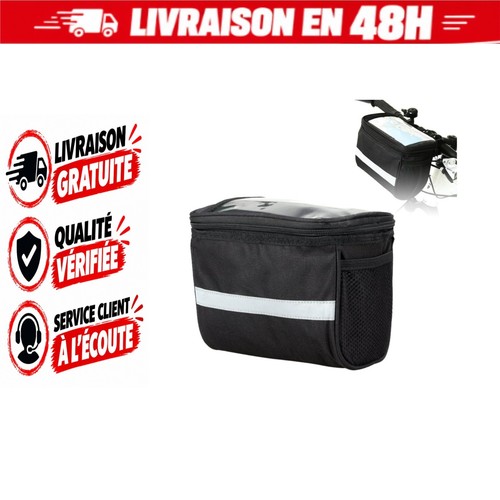 Sacoche guidon vélo - de,