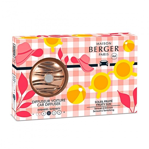 Diffuseur auto cuivre - diffuseur, rose