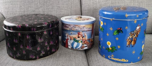 Lot boites metalliques - lot, 3