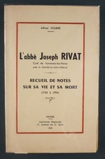 L'ABBE JOSEPH RIVAT, CURE