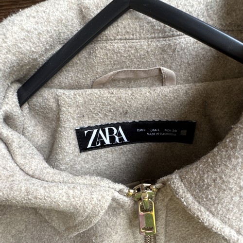 Veste beige zara - veste,