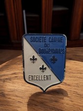 Plaque métal ancienne