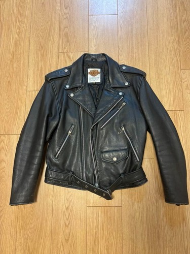 Veste blouson cuir - en,