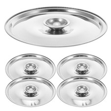5 Pcs Cloche Alimentaire Inox
